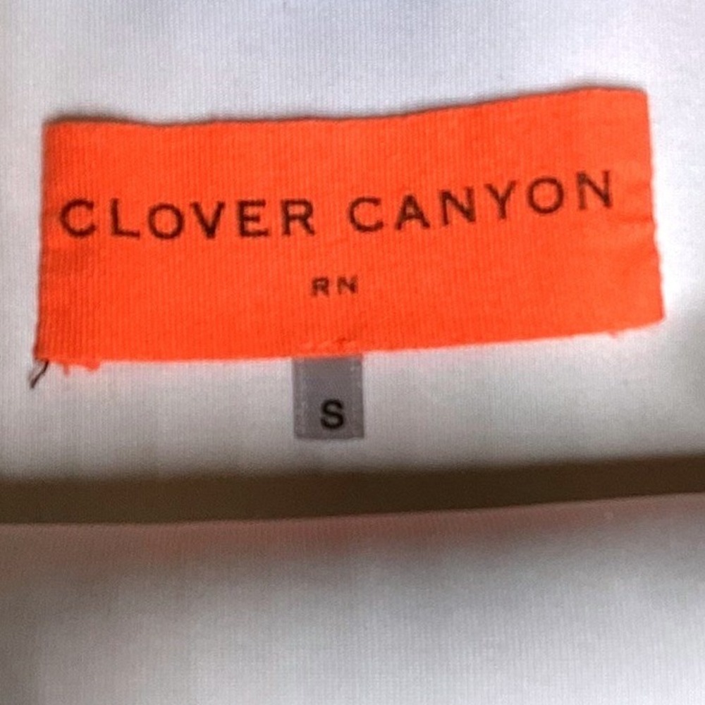 Clover Canyon Skater‎ Dress Womens Small Multicolor Good Geometric Neoprene USA - Picture 6 of 8